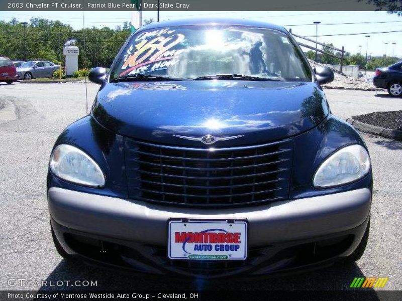 Patriot Blue Pearl / Dark Slate Gray 2003 Chrysler PT Cruiser