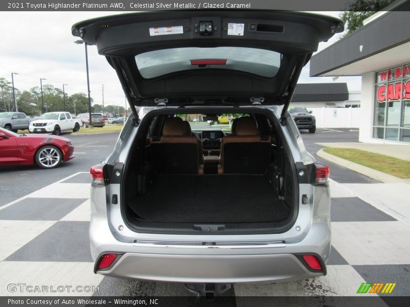 Celestial Silver Metallic / Glazed Caramel 2021 Toyota Highlander Platinum AWD