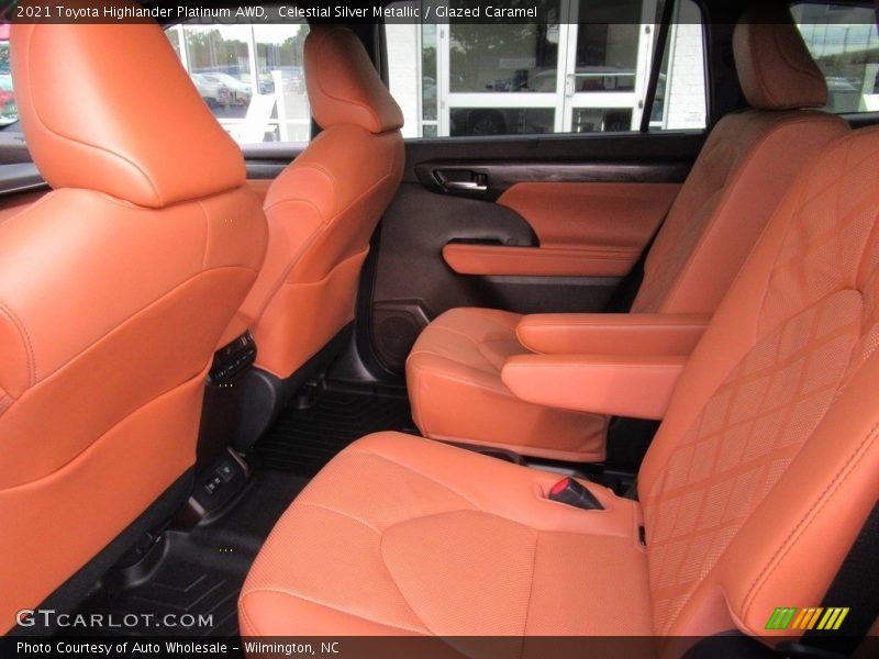 Celestial Silver Metallic / Glazed Caramel 2021 Toyota Highlander Platinum AWD
