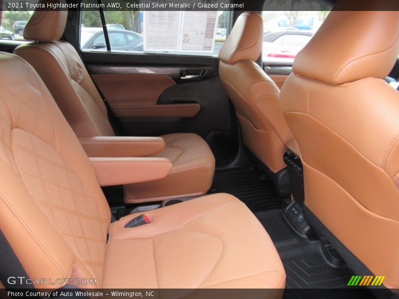 Celestial Silver Metallic / Glazed Caramel 2021 Toyota Highlander Platinum AWD