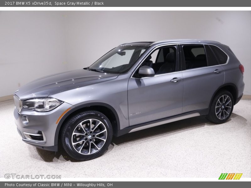 Space Gray Metallic / Black 2017 BMW X5 xDrive35d