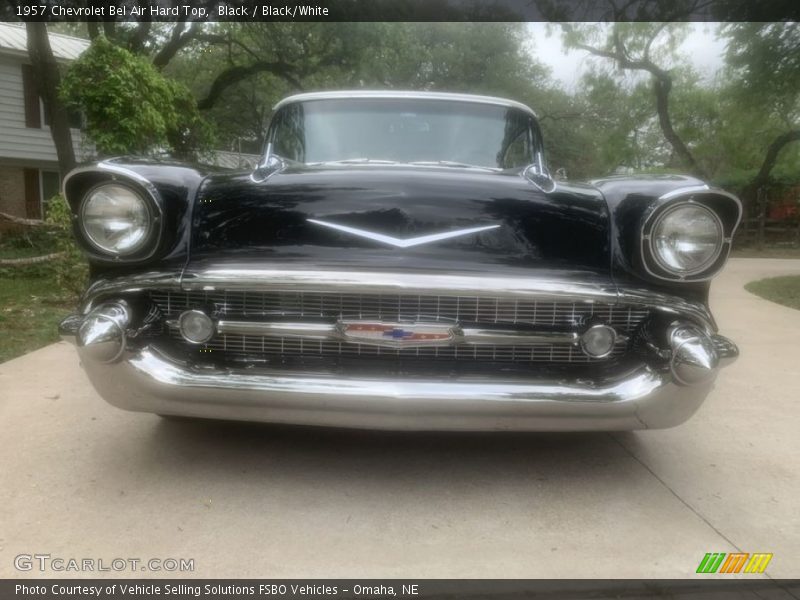 Black / Black/White 1957 Chevrolet Bel Air Hard Top