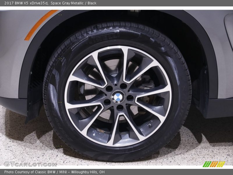 Space Gray Metallic / Black 2017 BMW X5 xDrive35d