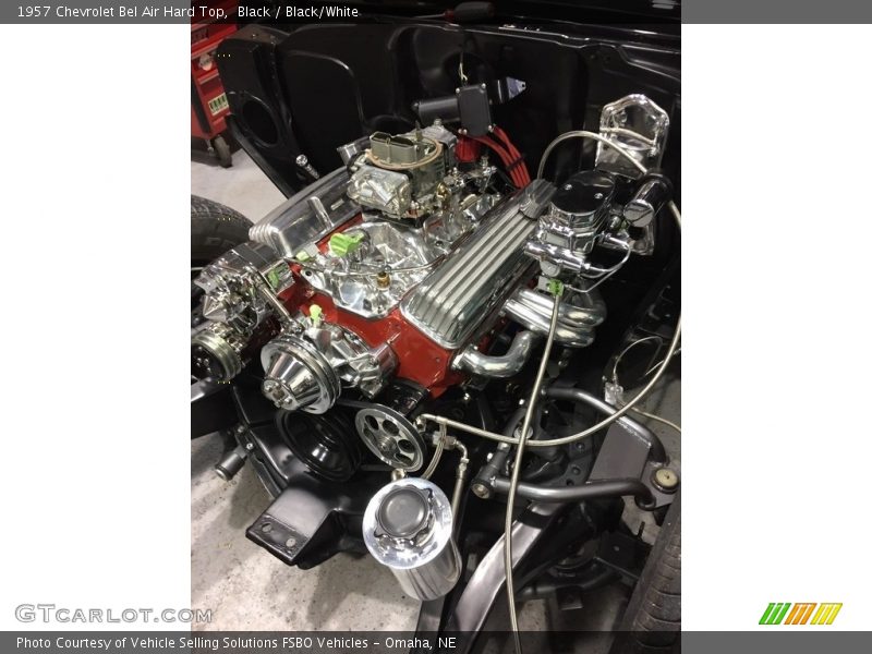 Black / Black/White 1957 Chevrolet Bel Air Hard Top