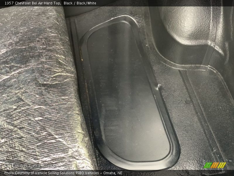 Black / Black/White 1957 Chevrolet Bel Air Hard Top