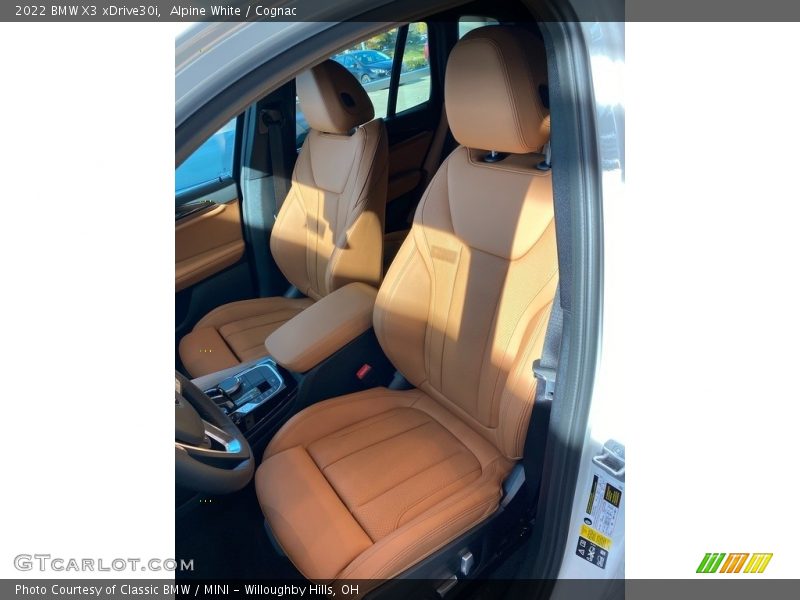 Alpine White / Cognac 2022 BMW X3 xDrive30i