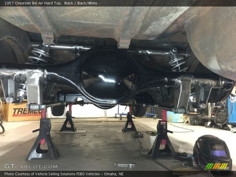 Black / Black/White 1957 Chevrolet Bel Air Hard Top