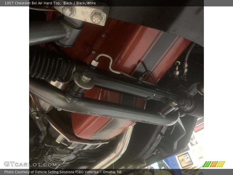 Black / Black/White 1957 Chevrolet Bel Air Hard Top
