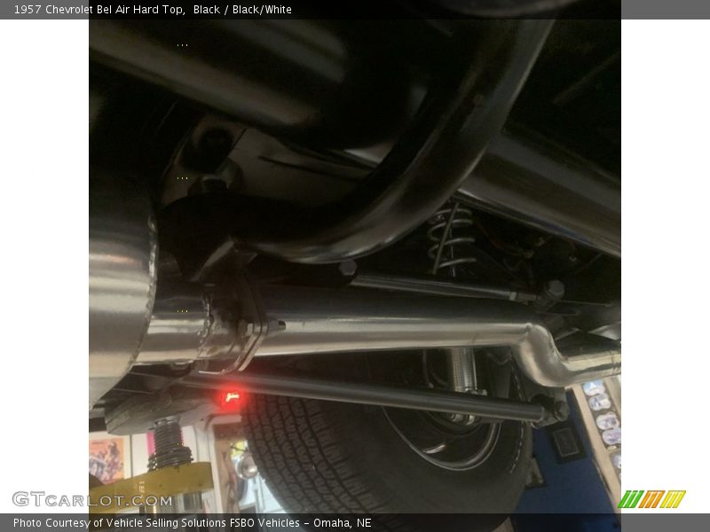 Black / Black/White 1957 Chevrolet Bel Air Hard Top