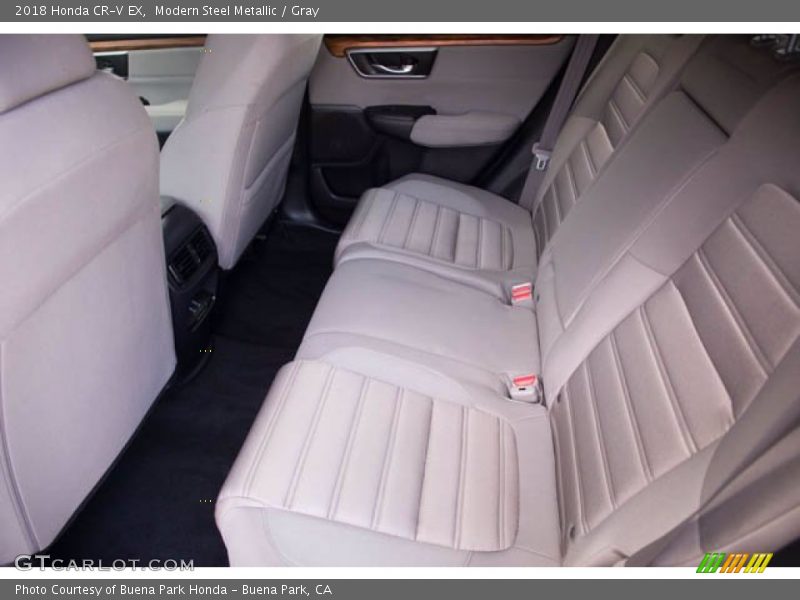 Modern Steel Metallic / Gray 2018 Honda CR-V EX
