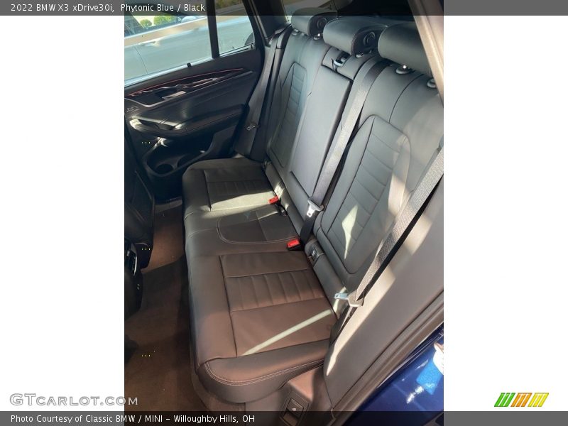 Phytonic Blue / Black 2022 BMW X3 xDrive30i