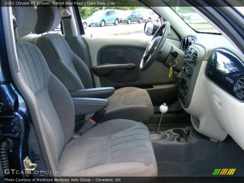 Patriot Blue Pearl / Dark Slate Gray 2003 Chrysler PT Cruiser