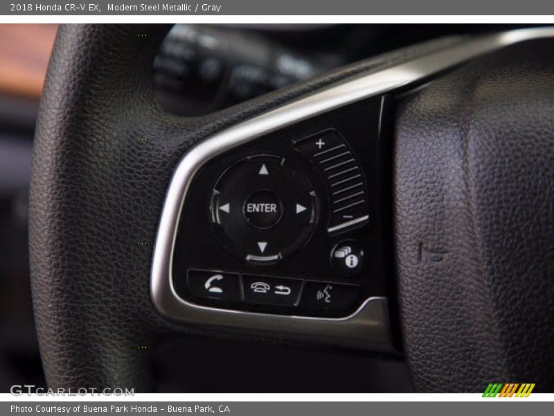 Modern Steel Metallic / Gray 2018 Honda CR-V EX