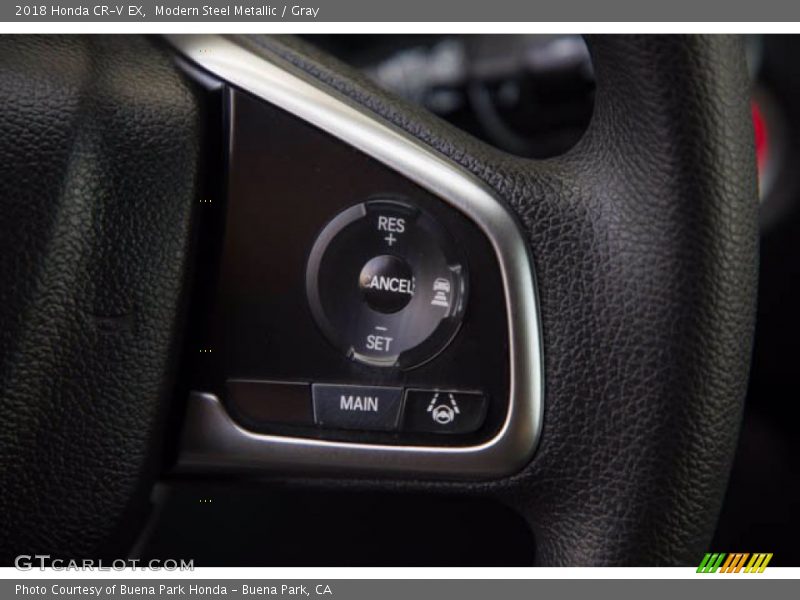 Modern Steel Metallic / Gray 2018 Honda CR-V EX
