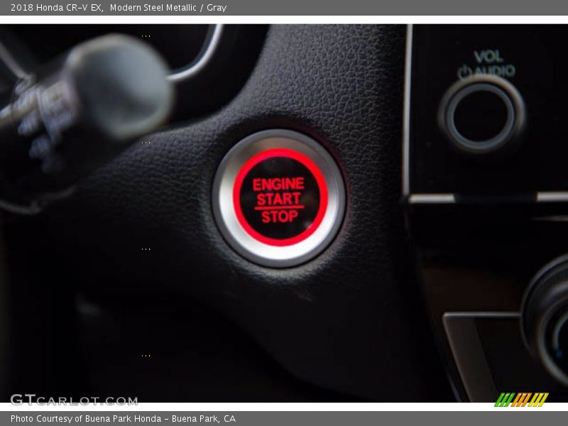 Modern Steel Metallic / Gray 2018 Honda CR-V EX