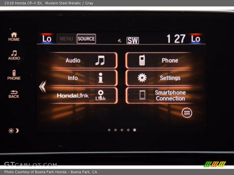 Modern Steel Metallic / Gray 2018 Honda CR-V EX