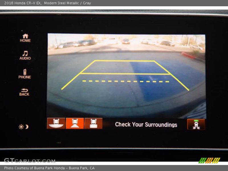 Modern Steel Metallic / Gray 2018 Honda CR-V EX