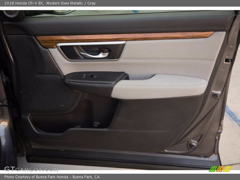 Modern Steel Metallic / Gray 2018 Honda CR-V EX