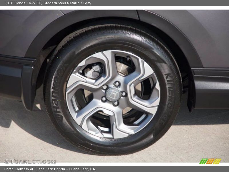 Modern Steel Metallic / Gray 2018 Honda CR-V EX