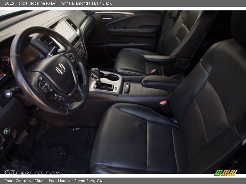 White Diamond Pearl / Black 2019 Honda Ridgeline RTL-T