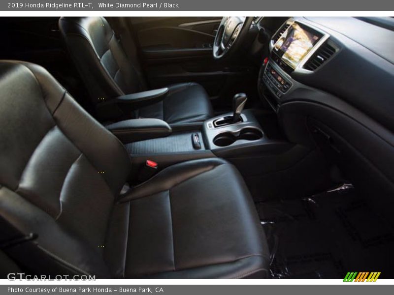 White Diamond Pearl / Black 2019 Honda Ridgeline RTL-T