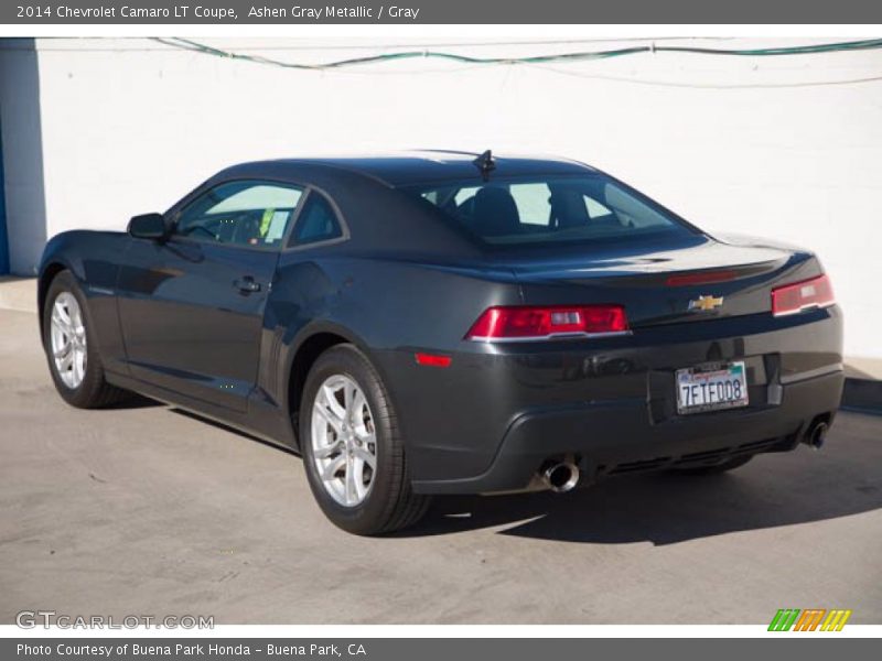 Ashen Gray Metallic / Gray 2014 Chevrolet Camaro LT Coupe