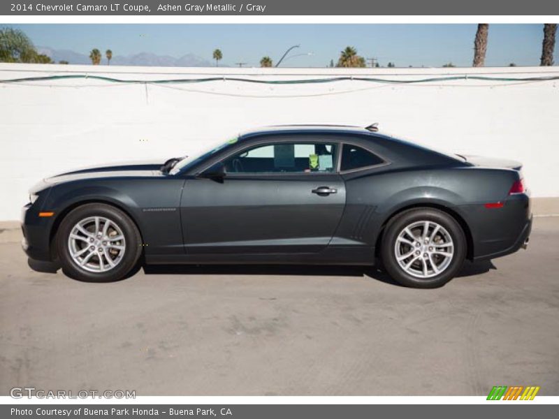 Ashen Gray Metallic / Gray 2014 Chevrolet Camaro LT Coupe