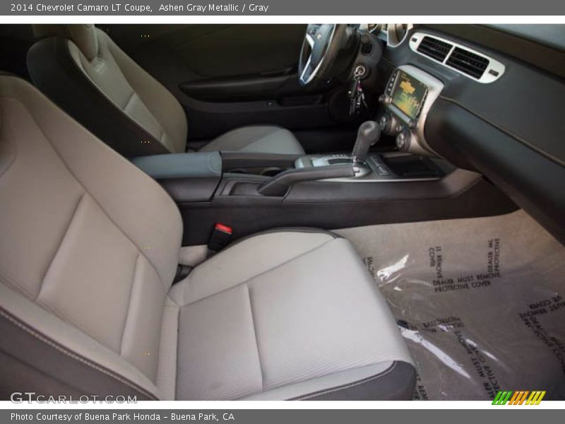 Ashen Gray Metallic / Gray 2014 Chevrolet Camaro LT Coupe