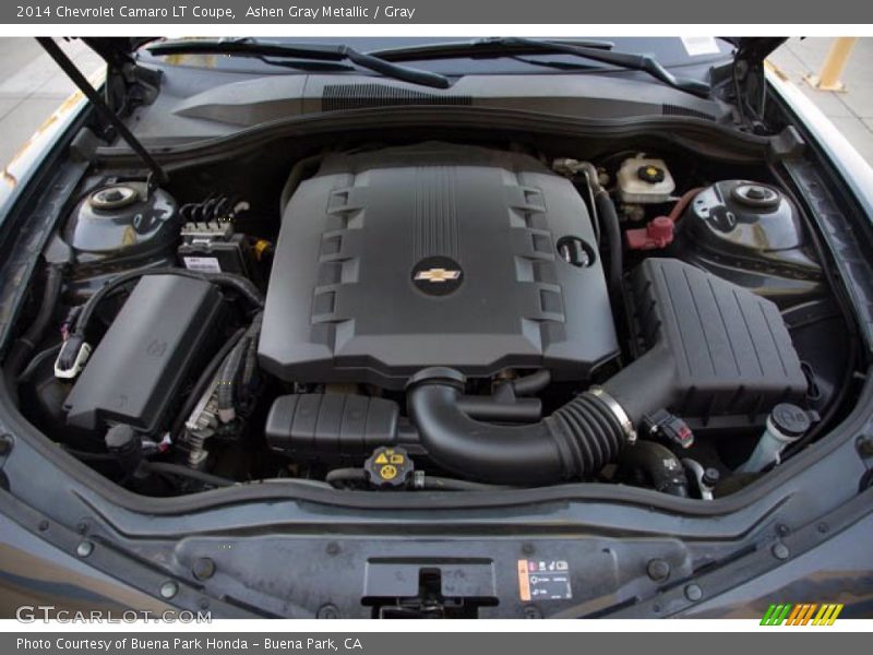 Ashen Gray Metallic / Gray 2014 Chevrolet Camaro LT Coupe
