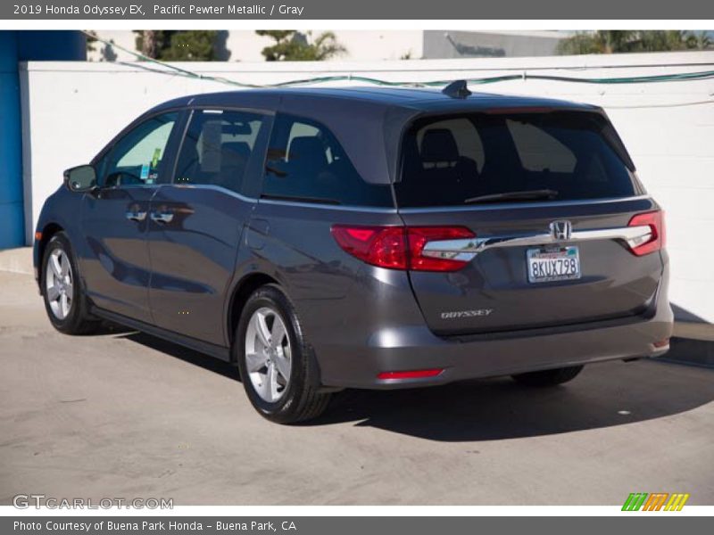 Pacific Pewter Metallic / Gray 2019 Honda Odyssey EX