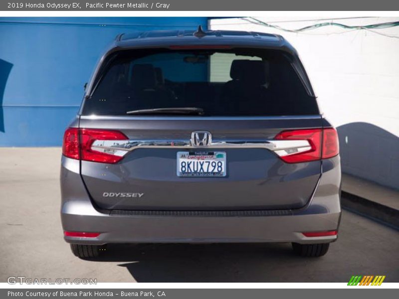 Pacific Pewter Metallic / Gray 2019 Honda Odyssey EX