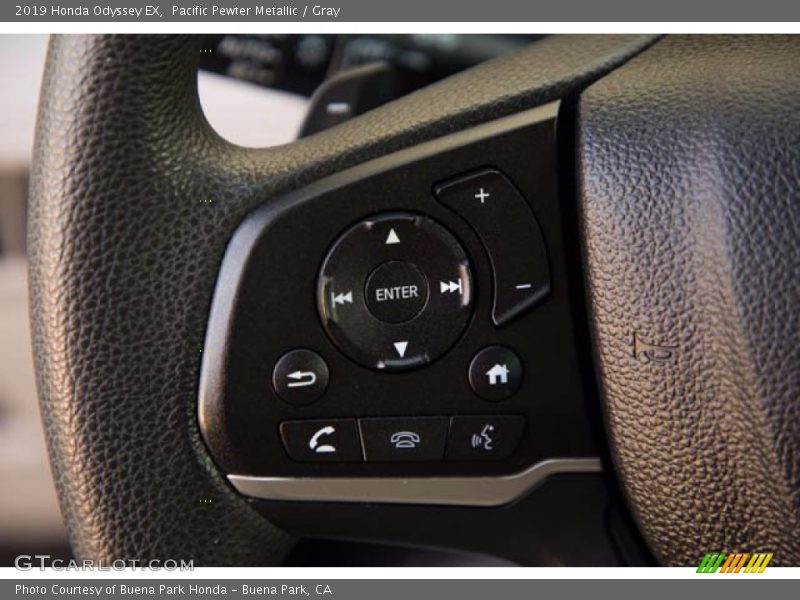 Pacific Pewter Metallic / Gray 2019 Honda Odyssey EX