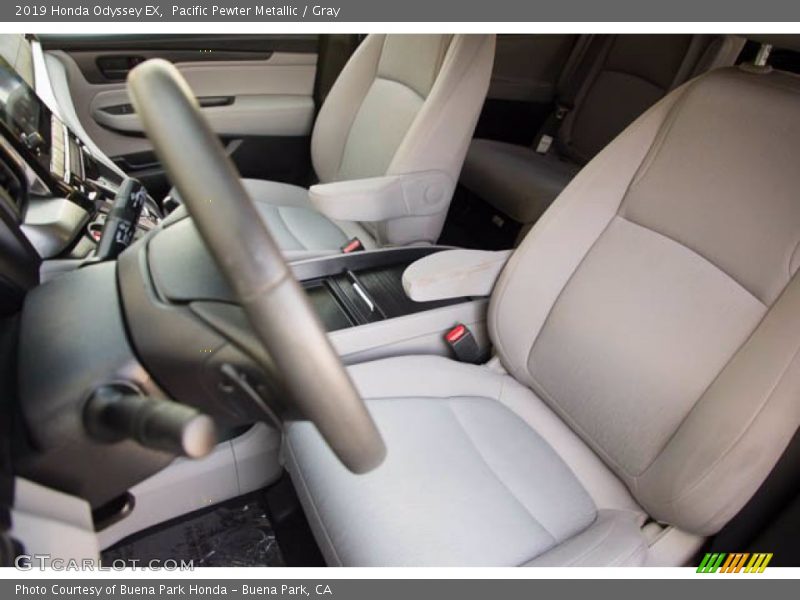 Pacific Pewter Metallic / Gray 2019 Honda Odyssey EX
