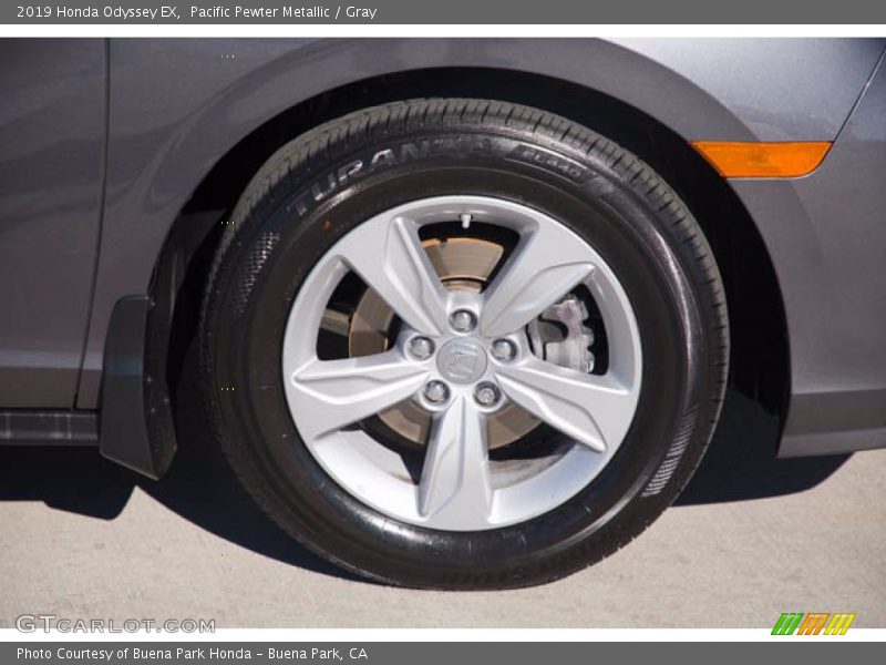 Pacific Pewter Metallic / Gray 2019 Honda Odyssey EX