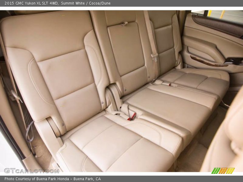 Summit White / Cocoa/Dune 2015 GMC Yukon XL SLT 4WD