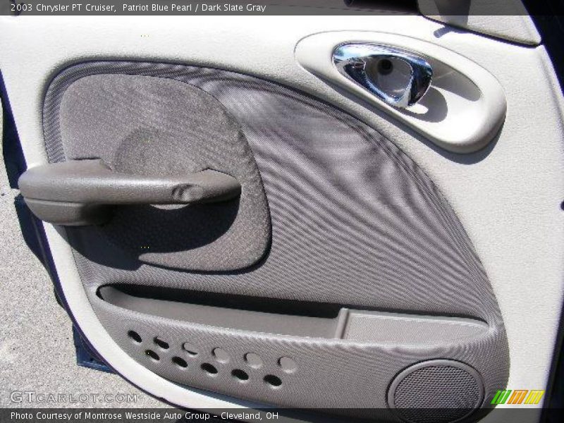 Patriot Blue Pearl / Dark Slate Gray 2003 Chrysler PT Cruiser
