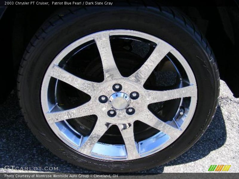 Patriot Blue Pearl / Dark Slate Gray 2003 Chrysler PT Cruiser
