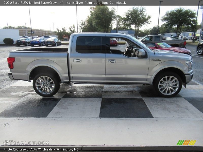 Iconic Silver / Limited Unique Camelback 2020 Ford F150 Limited SuperCrew 4x4