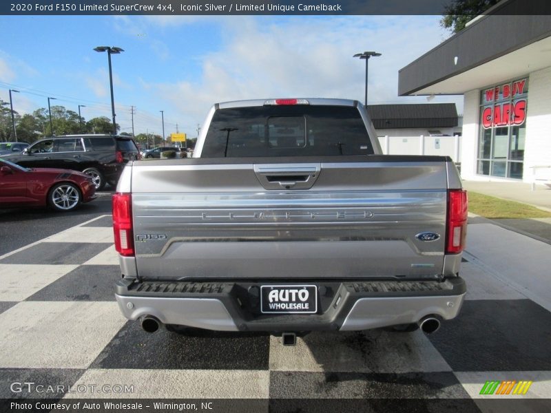 Iconic Silver / Limited Unique Camelback 2020 Ford F150 Limited SuperCrew 4x4