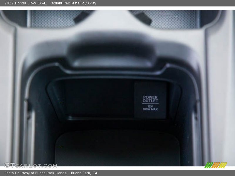 Radiant Red Metallic / Gray 2022 Honda CR-V EX-L