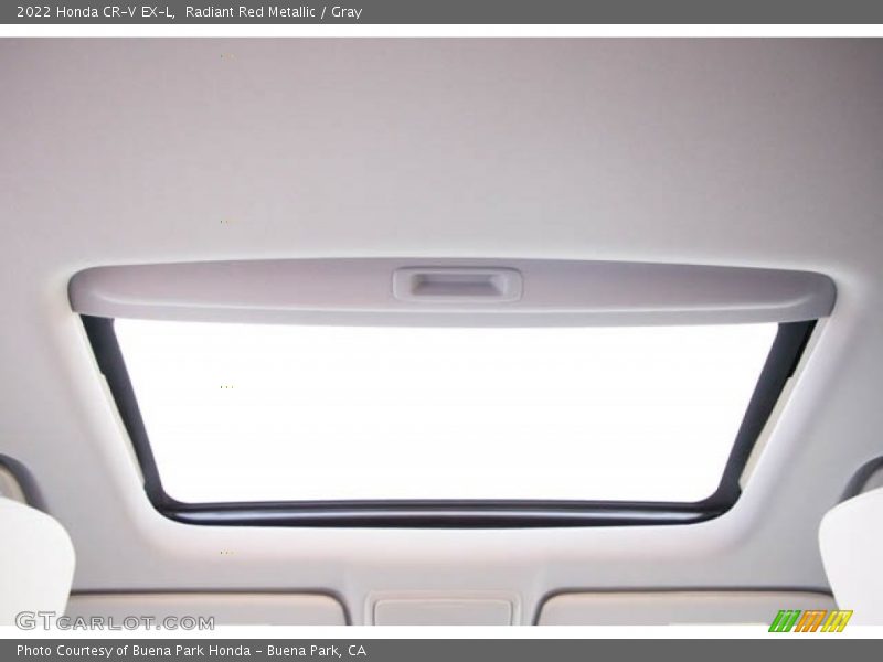 Radiant Red Metallic / Gray 2022 Honda CR-V EX-L