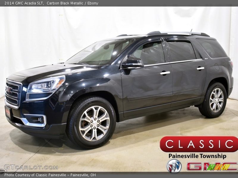 Carbon Black Metallic / Ebony 2014 GMC Acadia SLT