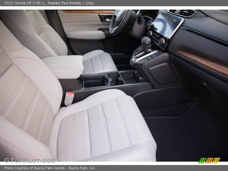 Radiant Red Metallic / Gray 2022 Honda CR-V EX-L