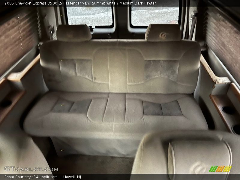 Summit White / Medium Dark Pewter 2005 Chevrolet Express 3500 LS Passenger Van