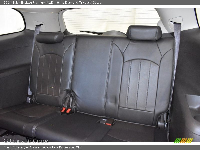 White Diamond Tricoat / Cocoa 2014 Buick Enclave Premium AWD
