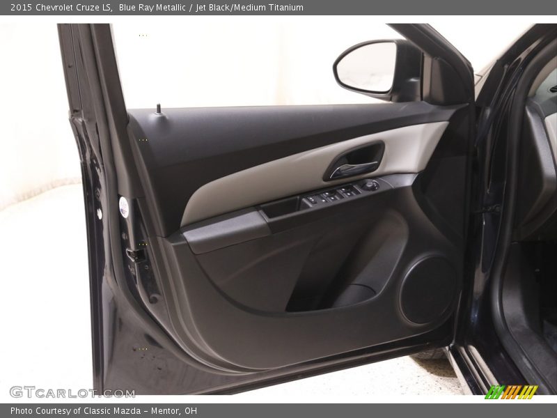 Blue Ray Metallic / Jet Black/Medium Titanium 2015 Chevrolet Cruze LS