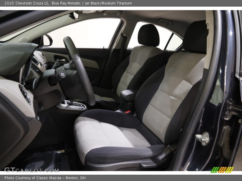 Blue Ray Metallic / Jet Black/Medium Titanium 2015 Chevrolet Cruze LS