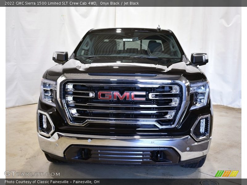 Onyx Black / Jet Black 2022 GMC Sierra 1500 Limited SLT Crew Cab 4WD
