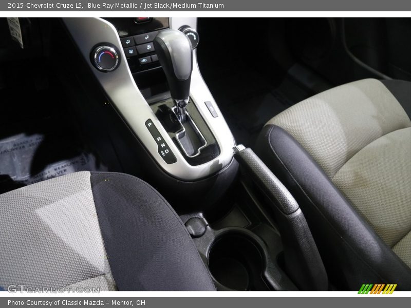 Blue Ray Metallic / Jet Black/Medium Titanium 2015 Chevrolet Cruze LS