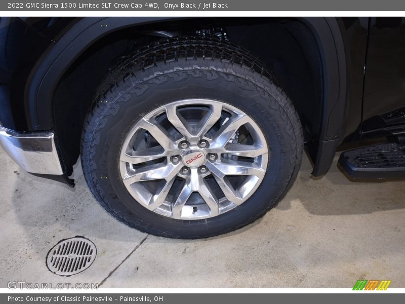 Onyx Black / Jet Black 2022 GMC Sierra 1500 Limited SLT Crew Cab 4WD